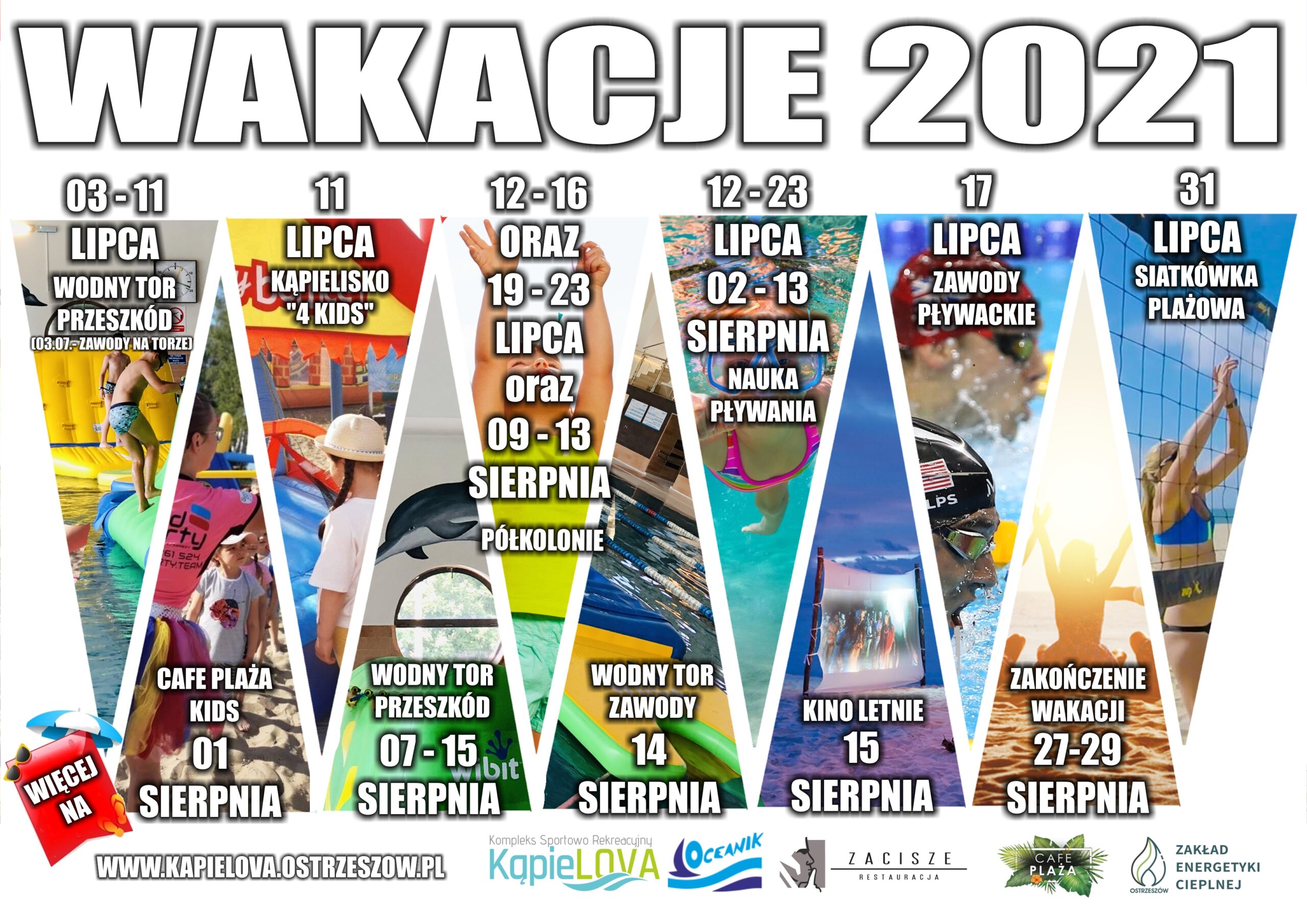 You are currently viewing Wakacyjny kalendarz imprez 2021